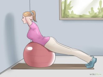 Изображение с названием Use an Exercise Ball to Help with Lower Back Pain Step 1