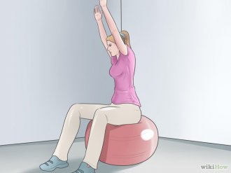 Изображение с названием Use an Exercise Ball to Help with Lower Back Pain Step 4