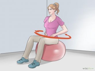 Изображение с названием Use an Exercise Ball to Help with Lower Back Pain Step 3